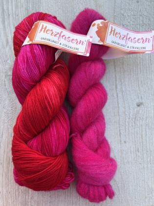 Herzensfeuer - bestehend aus ´Rendesvouz in Love & Herzfasernpink